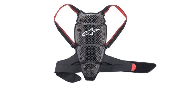 Chrbticový chránič NUCLEON KR-CELL, ALPINESTARS (černý/šedý/červený) 2026