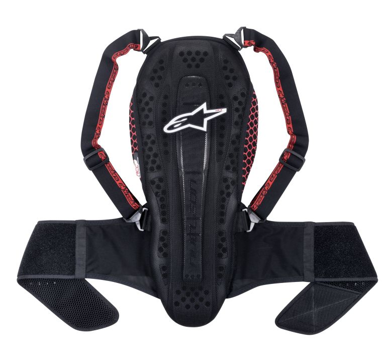 Chrbticový chránič NUCLEON KR-2, ALPINESTARS (černý/červený) 2026