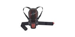 Chrbticový chránič NUCLEON KR-1 CELL certifikácia CE2, ALPINESTARS (transparentní/šedá/červená/černá) 2026