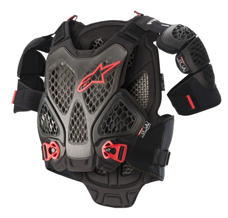 Chránič tela A-6, ALPINESTARS (čierna antracit/červená) 2026