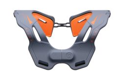 Chránič krčnej chrbtice VISION, ATLAS (šedá/oranžová)