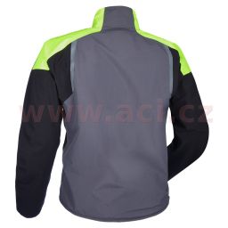 Bunda RAIN SEAL pre, OXFORD ADVANCED (šedá/černá/žlutá fluo)