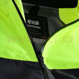 Bunda RAIN SEAL pre, OXFORD ADVANCED (šedá/černá/žlutá fluo)