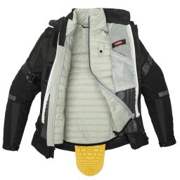 Bunda 4SEASON EVO dámska, SPIDI (černá/tmavě zelená)