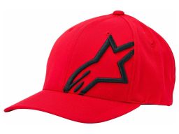 šiltovka CORP SHIFT 2, ALPINESTARS (červená/černá)