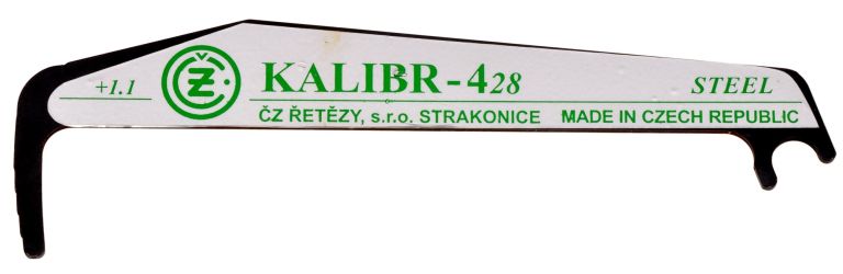 Mierka na reťazy 428