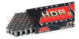 Reťaz 428HDR2, JT CHAINS (bezkroužek, farba čierna, 78 článkov vr. rozpojovacie spojky)