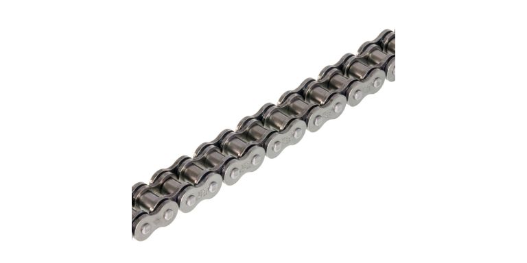 Reťaz 428X1R, JT CHAINS (x-kroužek, farba čierna, 124 článkov vr. rozpojovacie spojky)