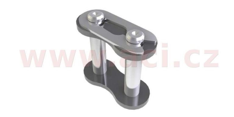 Spojka reťazu 420MXR, SUNSTAR (farba zlatá, rozpojovacie, typ CLIP)