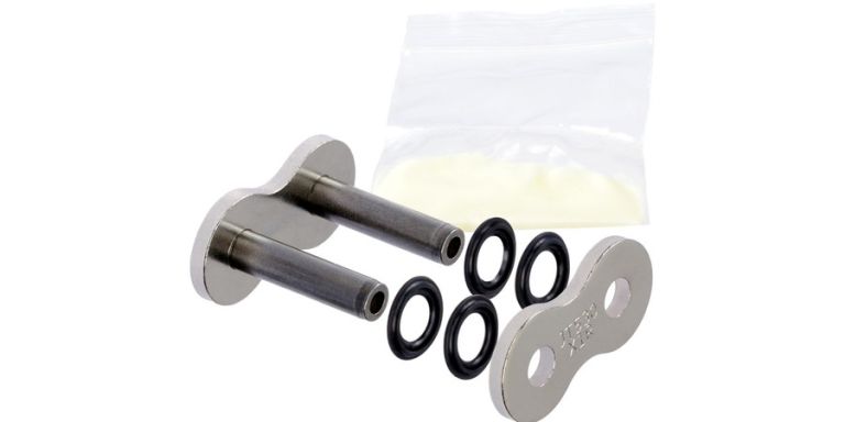 Spojka reťazu 530X1R, JT CHAINS (farba strieborná, nitovacie, typ RIVET)