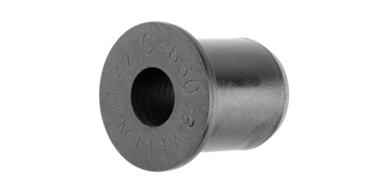 Gumová matica sa závitom M6 x 1 mm (sada 5 ks), Tourmax