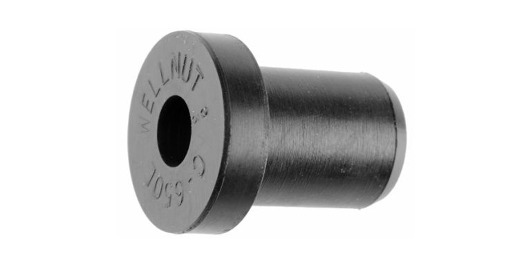 Gumová matica sa závitom M6 x 1 mm (sada 5 ks), Tourmax