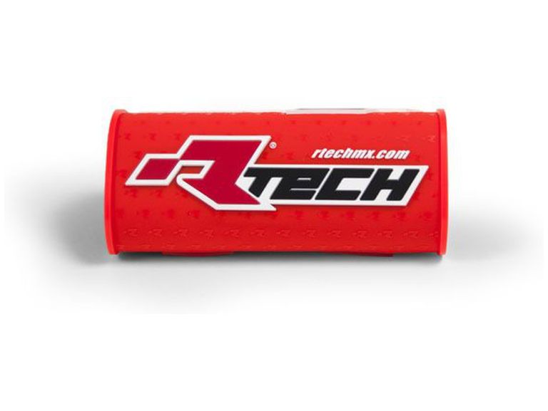 Chránič na bezhrazdové riadidlá s nápisom "Rtech" (pre priemer 28,6 mm), RTECH (neon oranžový)