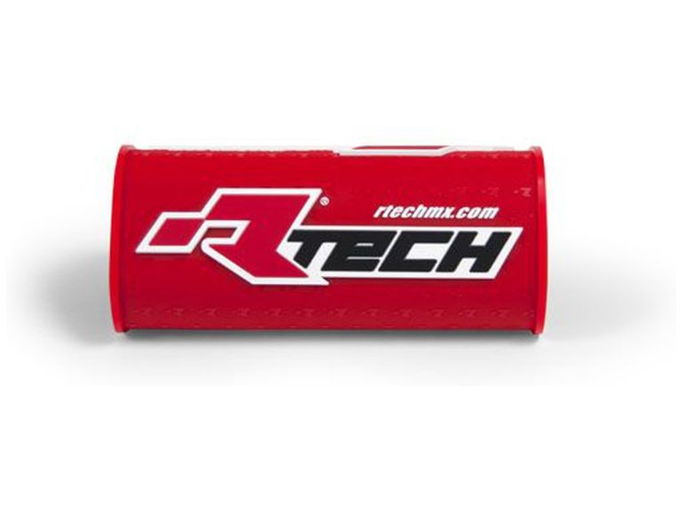 Chránič na bezhrazdové riadidlá s nápisom "Rtech" (pre priemer 28,6 mm), RTECH (červený)