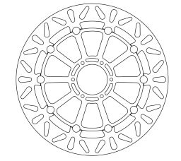 Brzdový kotúč plávajúce, NEWFREN