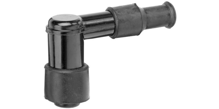 Koncovka zapaľovacieho kábla 90° (plastový plášť)