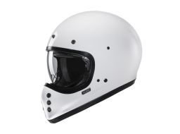 Prilba HJC V60 SOLID LESKLÁ BIELA