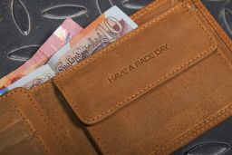 Peňaženka 4SR Money Maker Brown