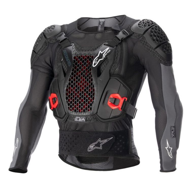 Chránič tela BIONIC PLUS 2, ALPINESTARS (černá/šedá/červená) 2026