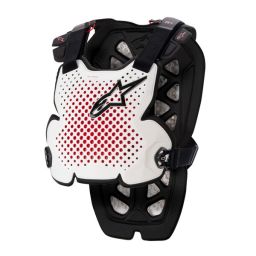 Chránič tela A-1 pre, ALPINESTARS (bílá/černá/červená) 2026