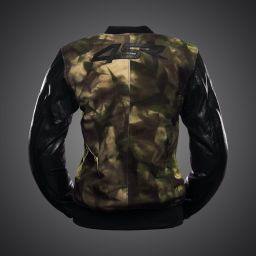 Dámska Kožená Bunda 4SR Bomber Lady Camo