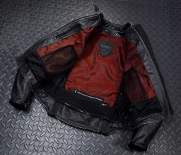 Dámska Kožená Bunda 4SR Scrambler Lady Petroleum