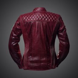 Dámska Kožená Bunda 4SR Scrambler Lady Wine