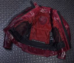 Dámska Kožená Bunda 4SR Scrambler Lady Wine