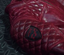 Dámska Kožená Bunda 4SR Scrambler Lady Wine