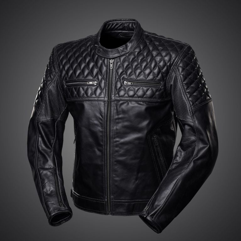 Kožená Bunda 4SR Scrambler Petroleum