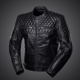 Kožená Bunda 4SR Scrambler Petroleum