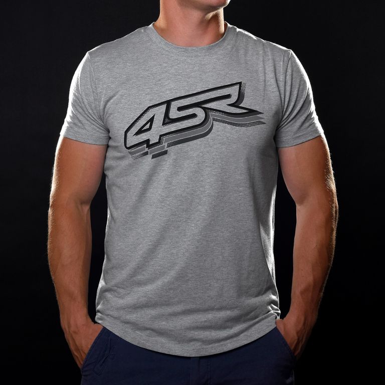 Tričko 4SR Logo Grey