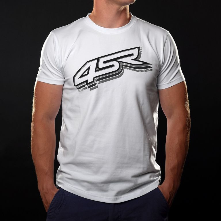 Tričko 4SR Logo White