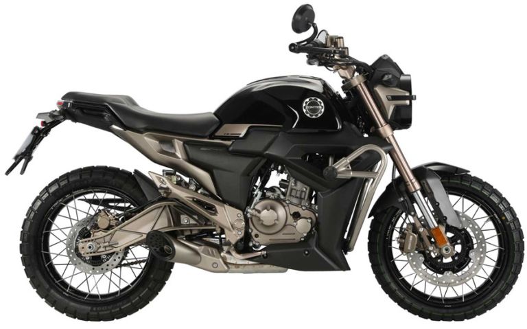 Zontes 125 Scrambler - Špicové kolesá