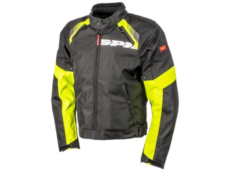 Bunda FLASH EVO H2OUT, SPIDI (černá/žlutá fluo)