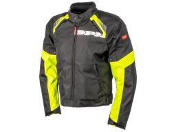 Bunda FLASH EVO H2OUT, SPIDI (černá/žlutá fluo)