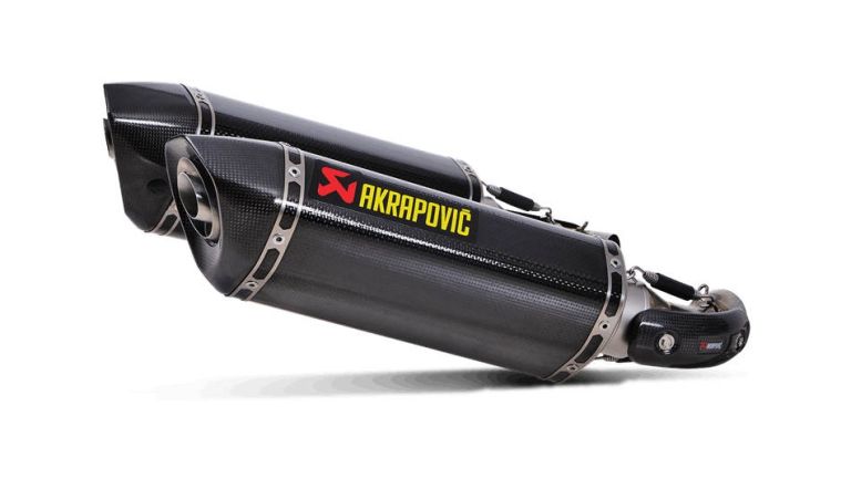 Homologované výfukové koncovky, rad Slip-On Line (Carbon), Akrapovič