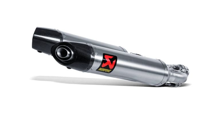 Homologované výfukové koncovky, rad Slip-On Line (Titanium), Akrapovič