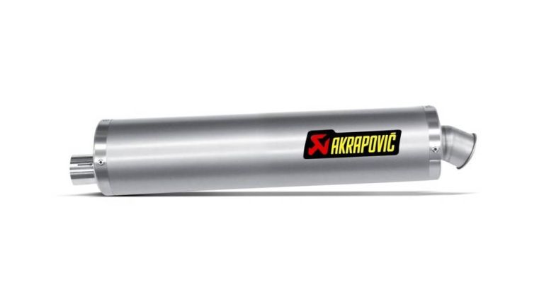 Homologovaná výfuková koncovka, rad Slip-On Line (Titanium), Akrapovič