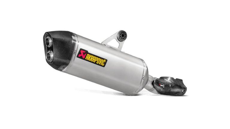 Homologovaná výfuková koncovka, rad Slip-On Line (Titanium), Akrapovič