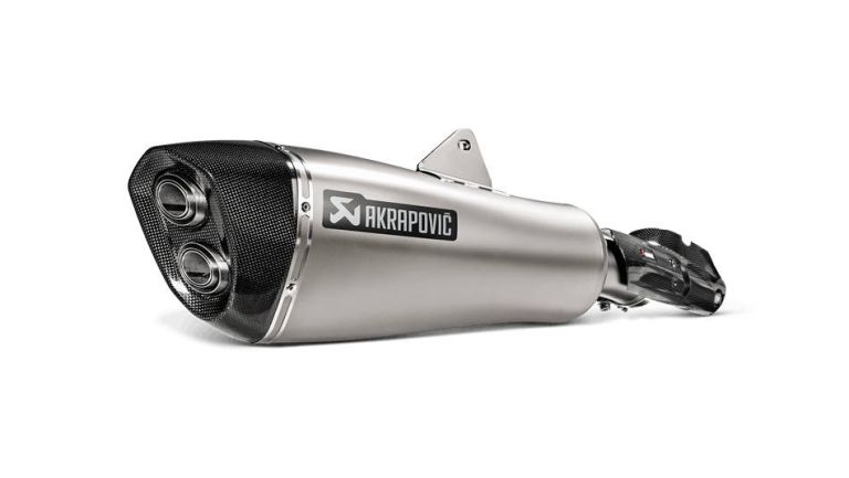 Homologovaná výfuková koncovka, rad Slip-On Line (Titanium), Akrapovič