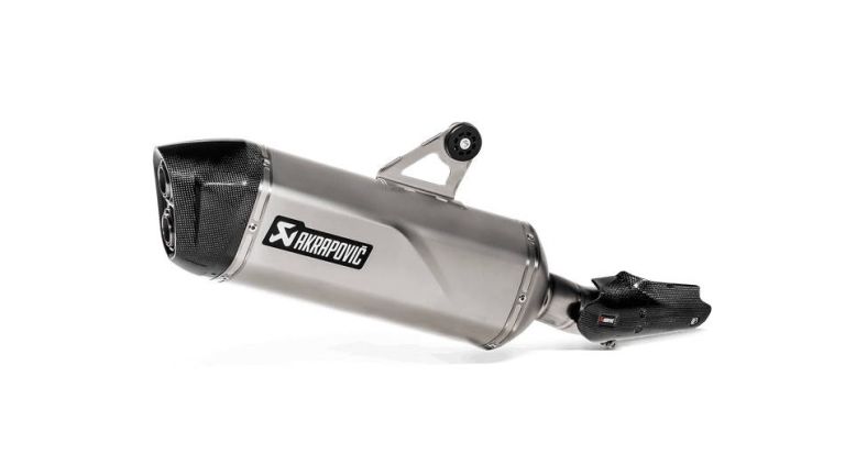 Homologovaná výfuková koncovka, rad Slip-On Line (Titanium), Akrapovič