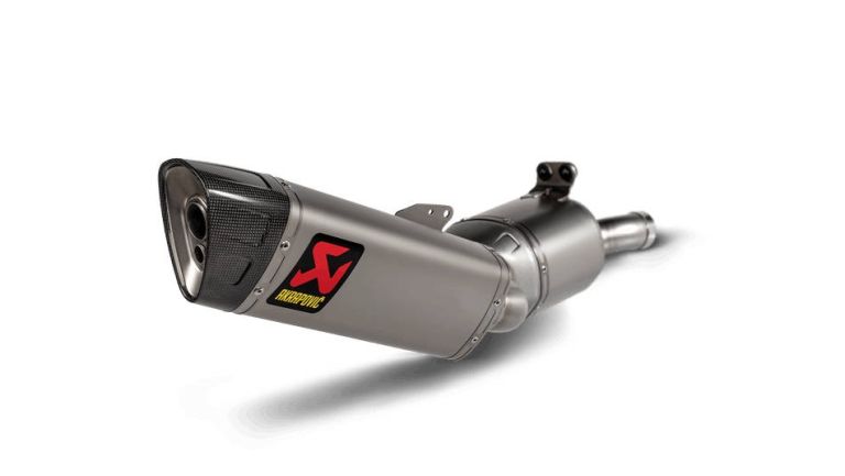 Homologovaná výfuková koncovka, rad Slip-On Line (Titanium), Akrapovič