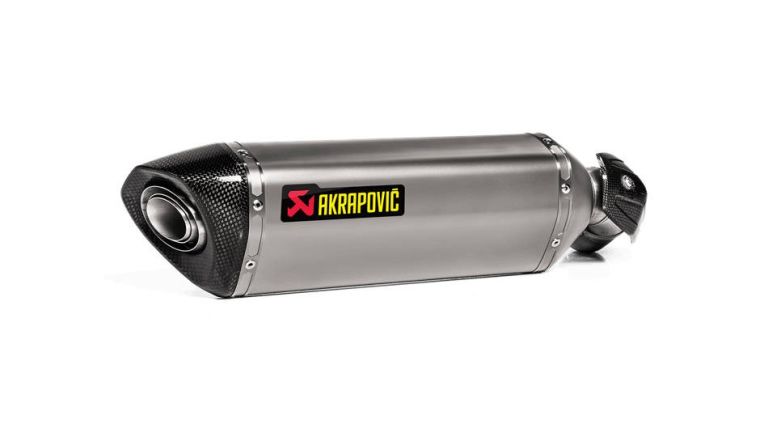 Homologovaná výfuková koncovka, rad Slip-On Line (Titanium), Akrapovič