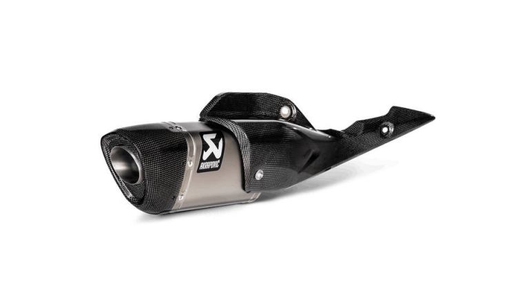 Homologovaná výfuková koncovka, rad Slip-On Line (Titanium), Akrapovič