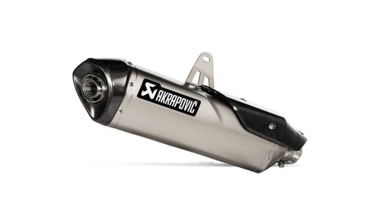 Homologovaná výfuková koncovka, rad Slip-On Line (Titanium), Akrapovič