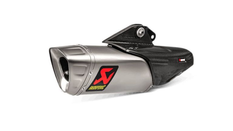 Homologovaná výfuková koncovka, rad Slip-On Line (Titanium), Akrapovič