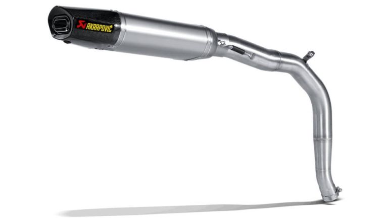 Homologovaná výfuková koncovka, rad Slip-On Line (Titanium), Akrapovič