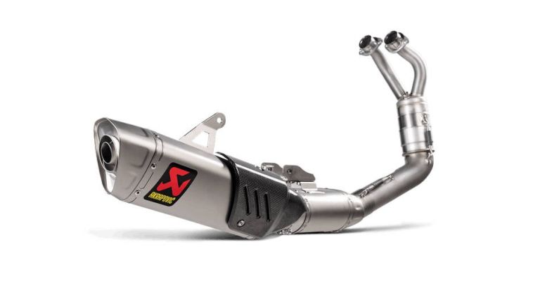 Homologovaný výfukový systém, rad Racing Line (Titanium), Akrapovič