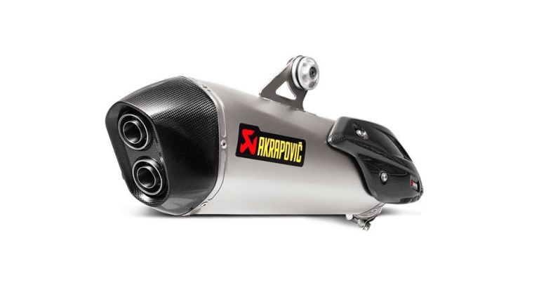 Homologovaná výfuková koncovka, rad Slip-On Line (Titanium), Akrapovič